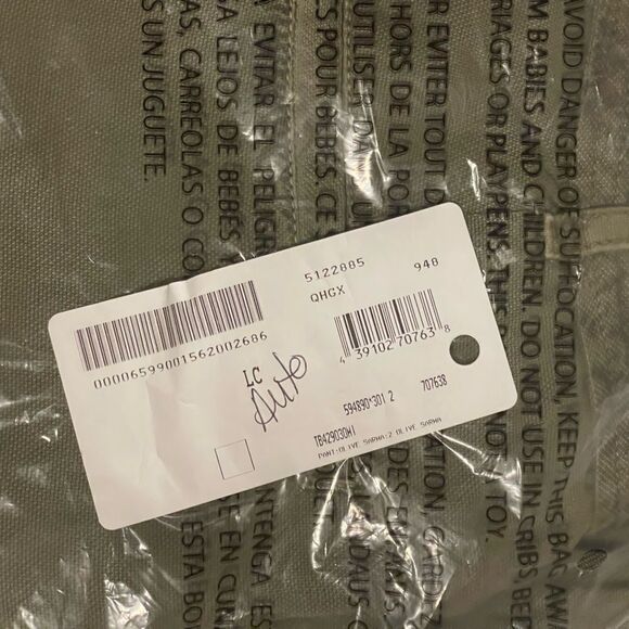 Treasure & Bond Olive Sarma High Rise Tie Paperbag Waist Cuffed Pants NWT Sz:2 - Picture 6 of 7